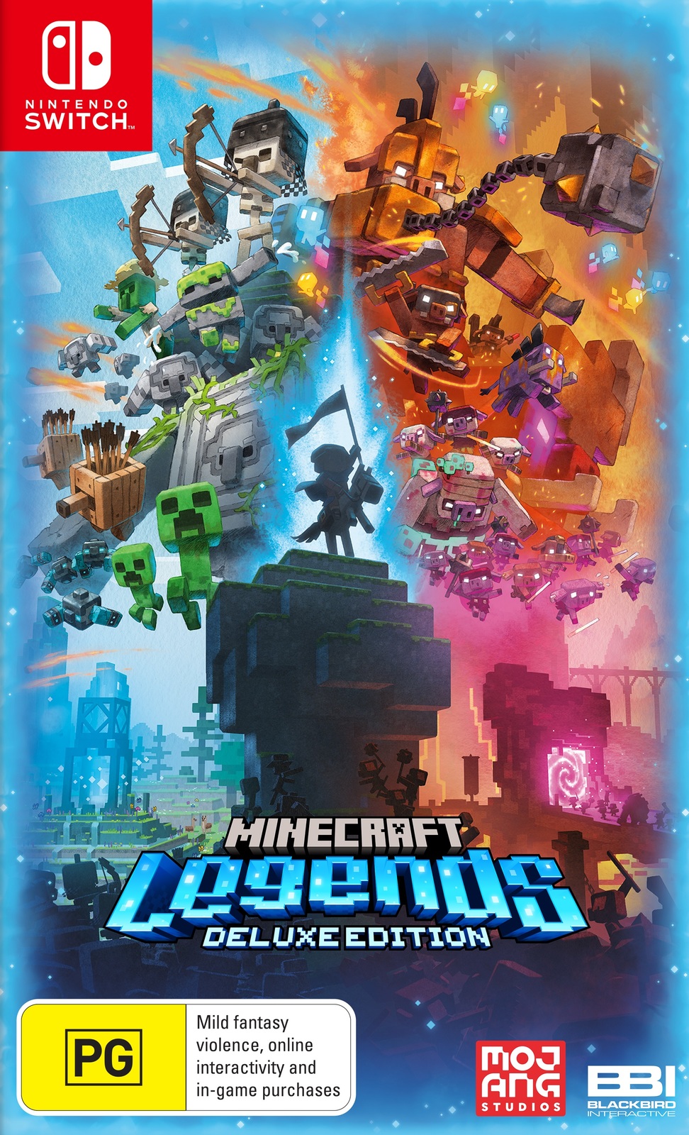 Minecraft Legends Deluxe Edition on Switch