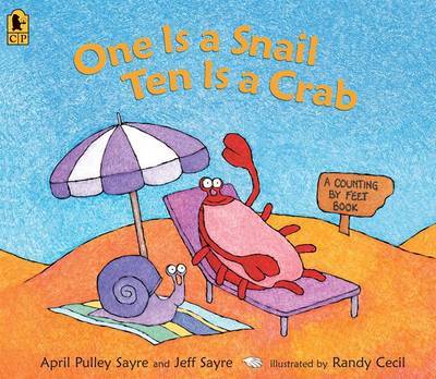 One Is A Snail, Ten Is A Crab Big Book by Pulley Sayre A image