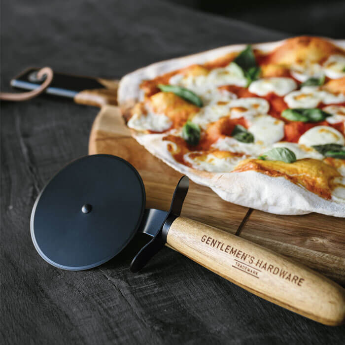 Gentlemen's Hardware Pizza Cutter & Serving Board at Mighty Ape NZ