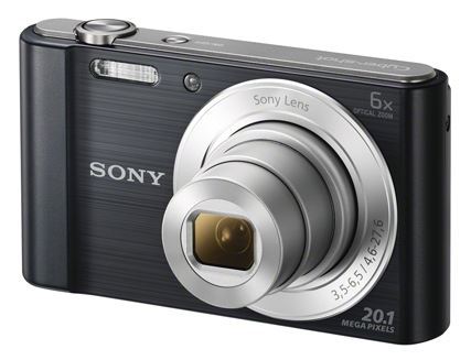 Sony: Cyber-Shot W810 Digital Camera - Black image