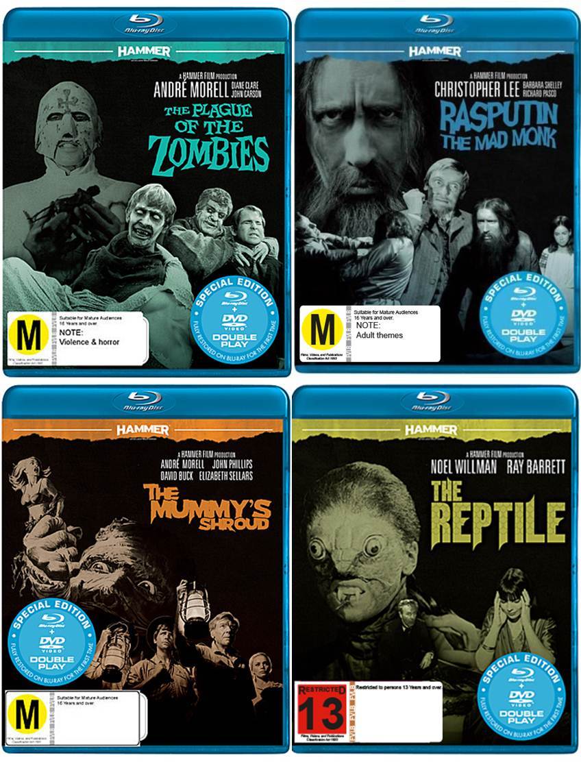 Hammer Horror Bundle on Blu-ray