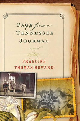 Page from a Tennessee Journal on Hardback by Francine Thomas Howard