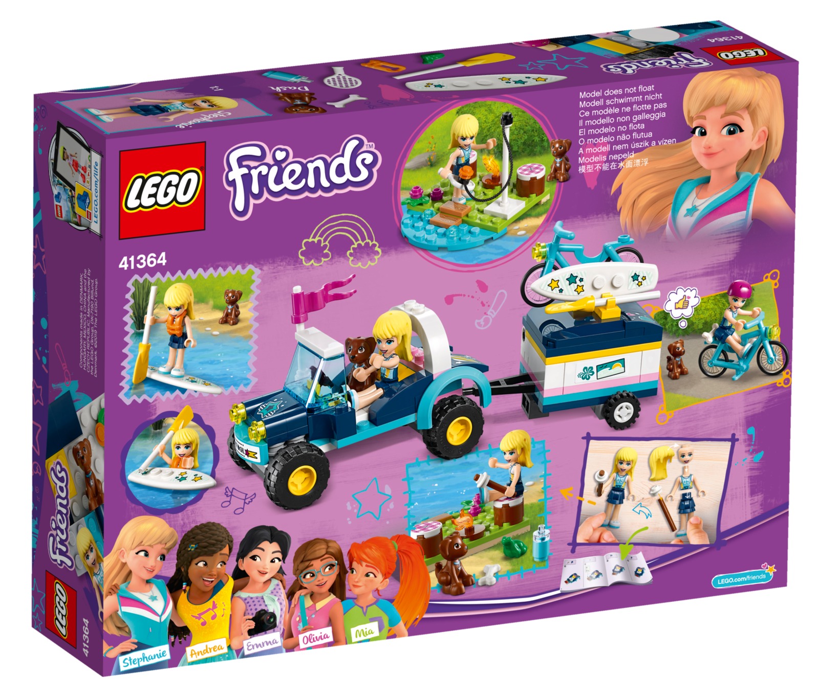 LEGO Friends: Stephanie's Buggy & Trailer (41364) image