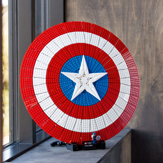 Buy LEGO Marvel - Captain America's Shield at Mighty Ape NZ