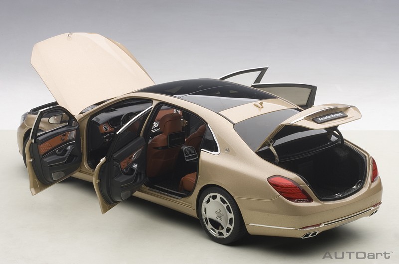 1/18 Mercedes Maybach S-klasse (S600) - Diecast Model image