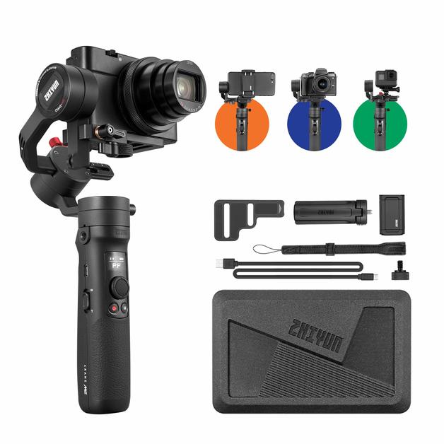 Zhiyun CraneM2 Handheld 3Axis Gimbal Stabilizer at Mighty Ape NZ