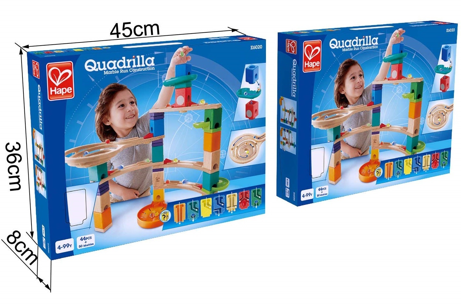Hape: Quadrilla Cliffhanger - Marble Run Set image