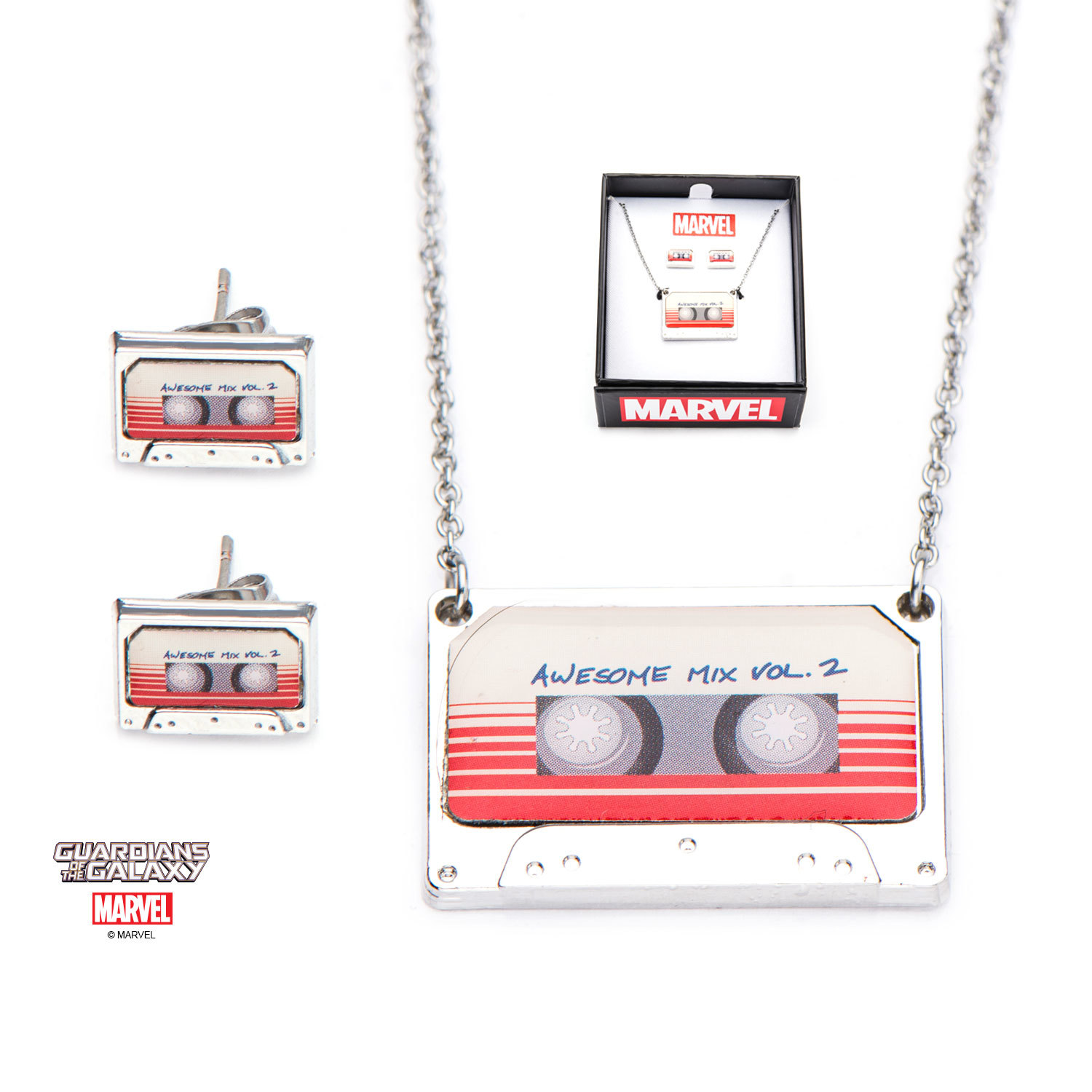 Guardians of the Galaxy: Mix-Tape - Pendant & Earrings Set