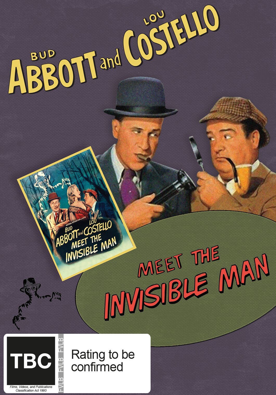 Abbott And Costello: Meet The Invisible Man on DVD image