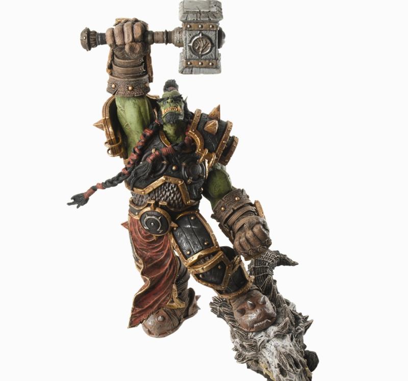 World of Warcraft Orc Warchief 'Thrall' Premium Series 2 Figure image