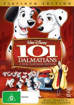 101 Dalmatians (1961) - Platinum Edition (2 Disc Set) on DVD