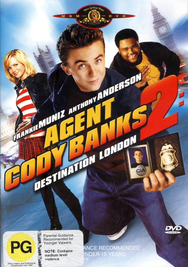 Agent Cody Banks 2 - Destination London on DVD image