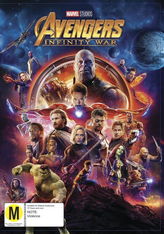 Avengers: Infinity War on DVD