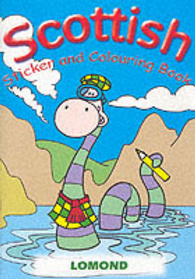 Scottish Sticker and Colouring Book image