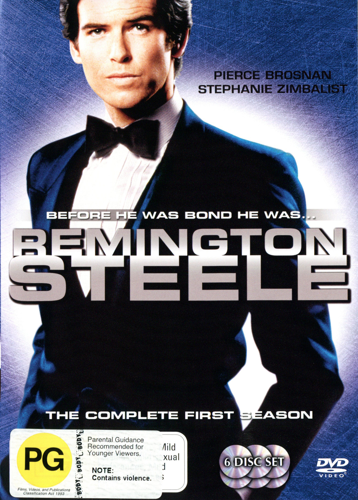 Remington Steele - Season 1 (6 Disc Set) on DVD image
