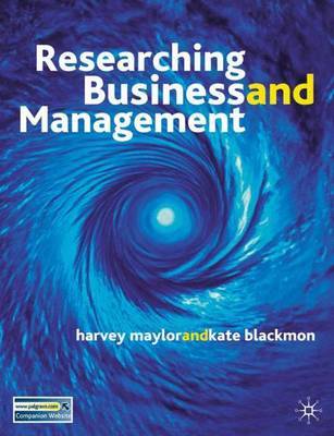 Researching Business and Management by Kate Blackmon image