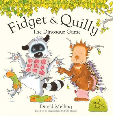 Fidget And Quilly: The Dinosaur Game by David Melling image