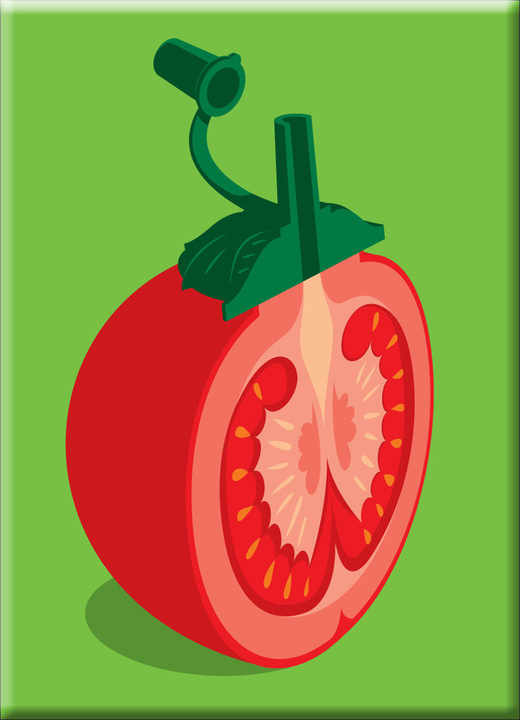 Chopped Tomato Fridge Glenn Jones at Mighty Ape NZ