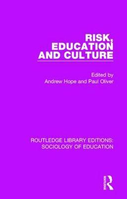 Risk, Education and Culture image