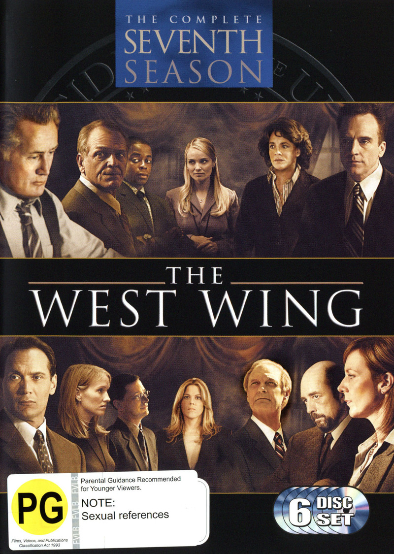 The West Wing - Complete Season Seven (6 Disc Set) on DVD image