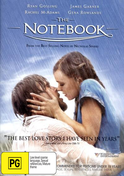 The Notebook on DVD image