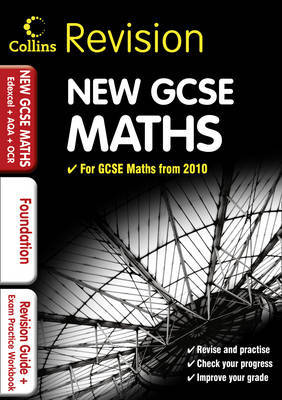 GCSE Maths for Edexcel A+B+AQA B+OCR: Foundation: Revision Guide and Exam Practice Workbook image