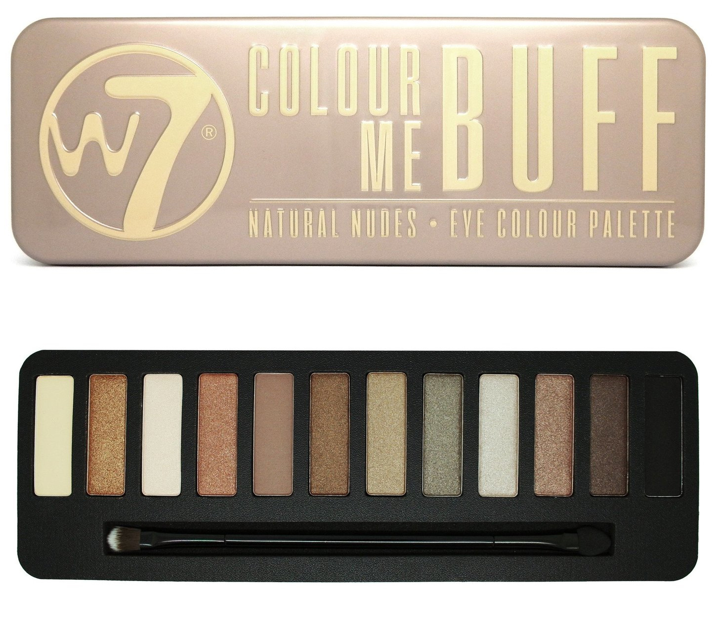 W7 Colour Me Buff Eyeshadow Palette image