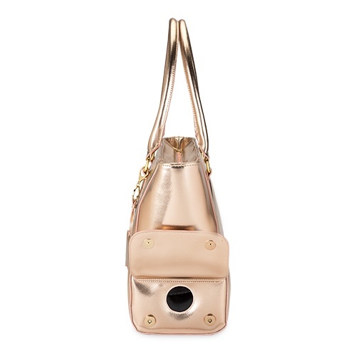 Blush: Insulated Wine Tote - (Rose Gold)