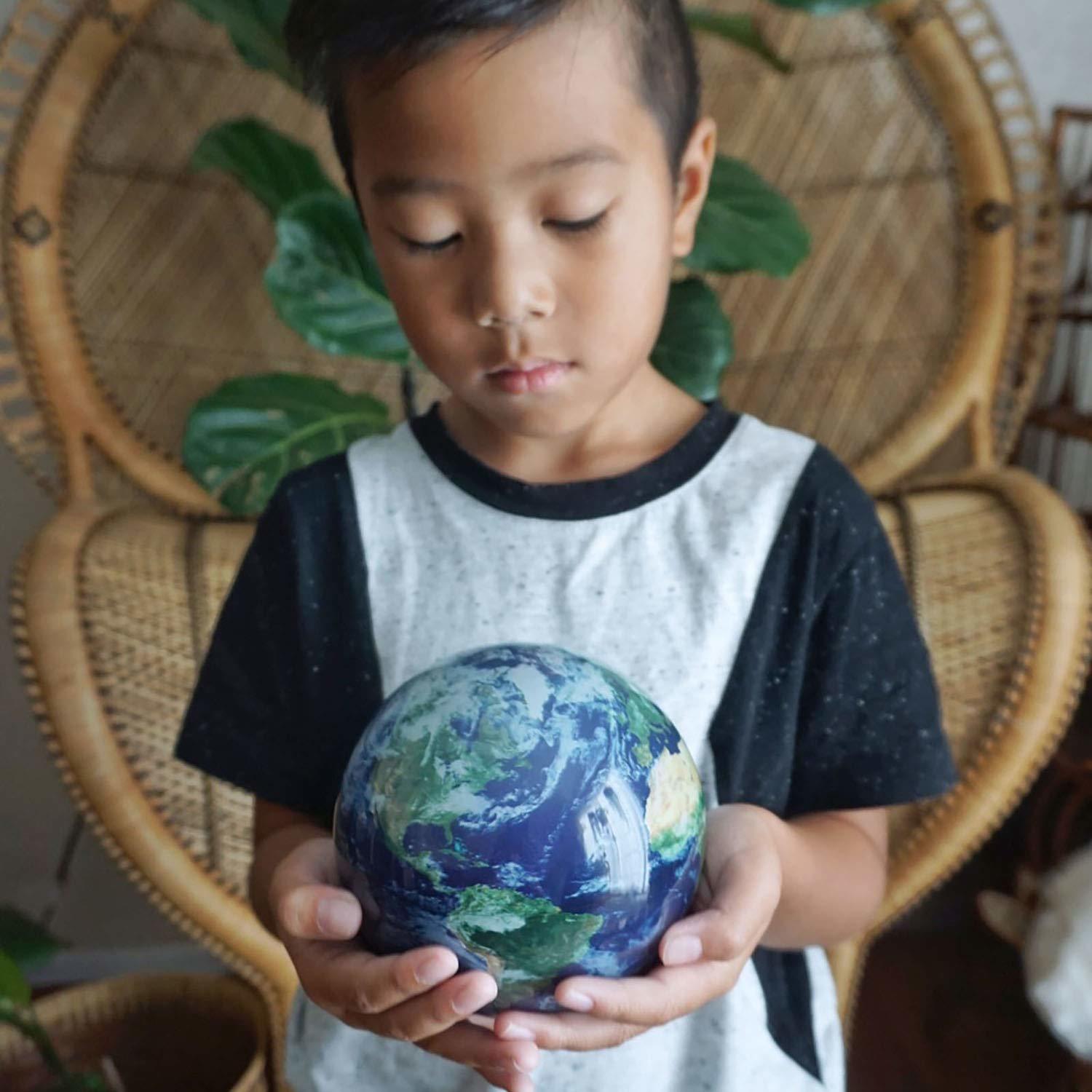 MOVA Self-Rotating Globe Satellite View (11.5cm) image