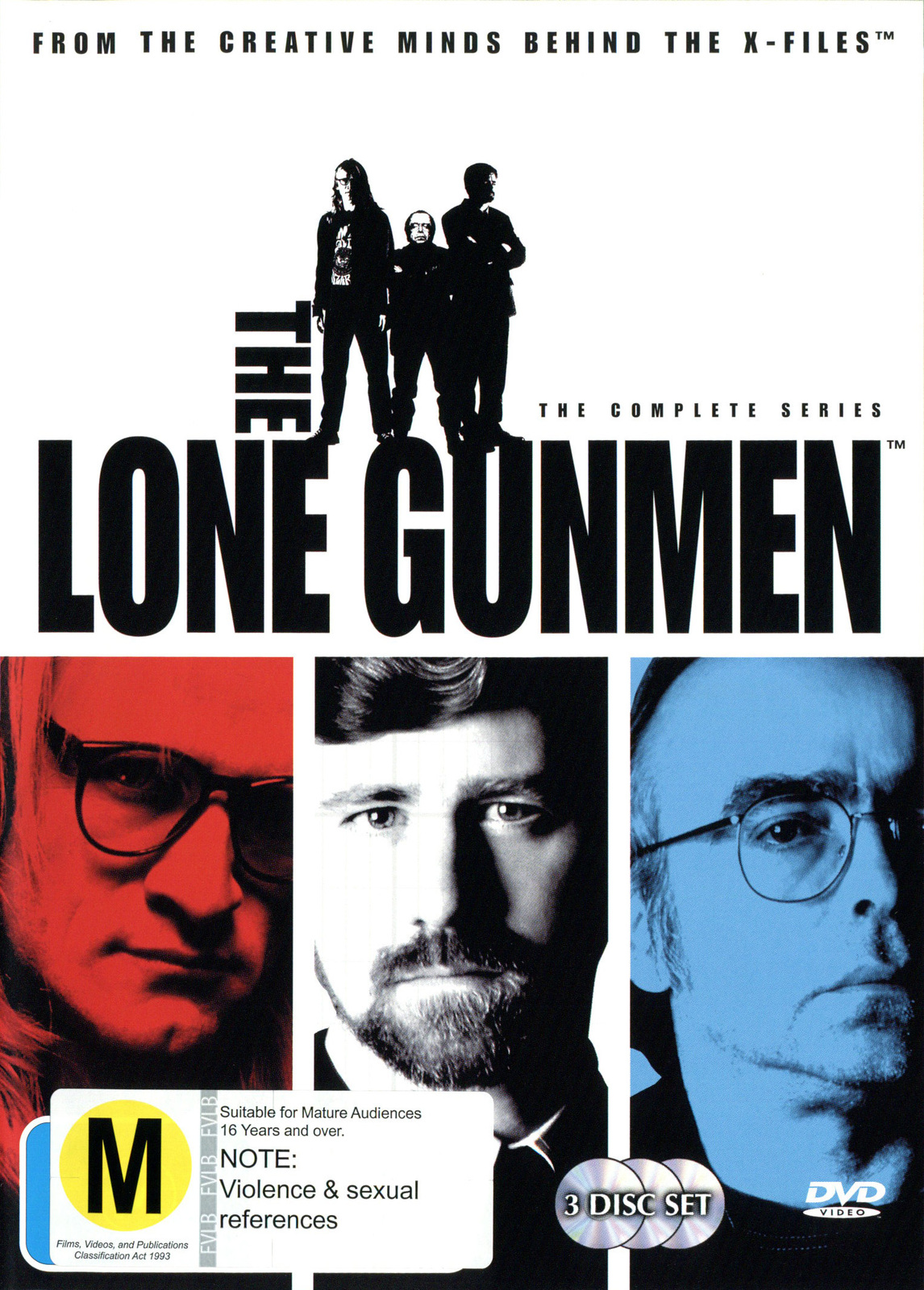 The Lone Gunmen - The Complete Series (3 Disc) on DVD image