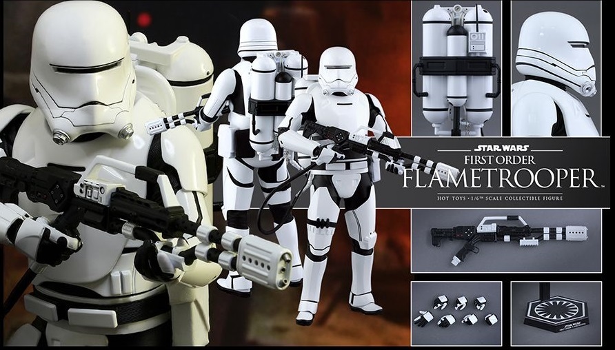 Star Wars: The Force Awakens - 12" First Order Flametrooper Figure image