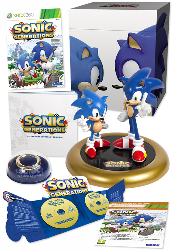 Sonic Generations Collector's Edition **LIMITED STOCK** on X360