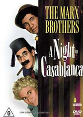 A Night In Casablanca on DVD