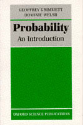 Probability by Geoffrey Grimmett image