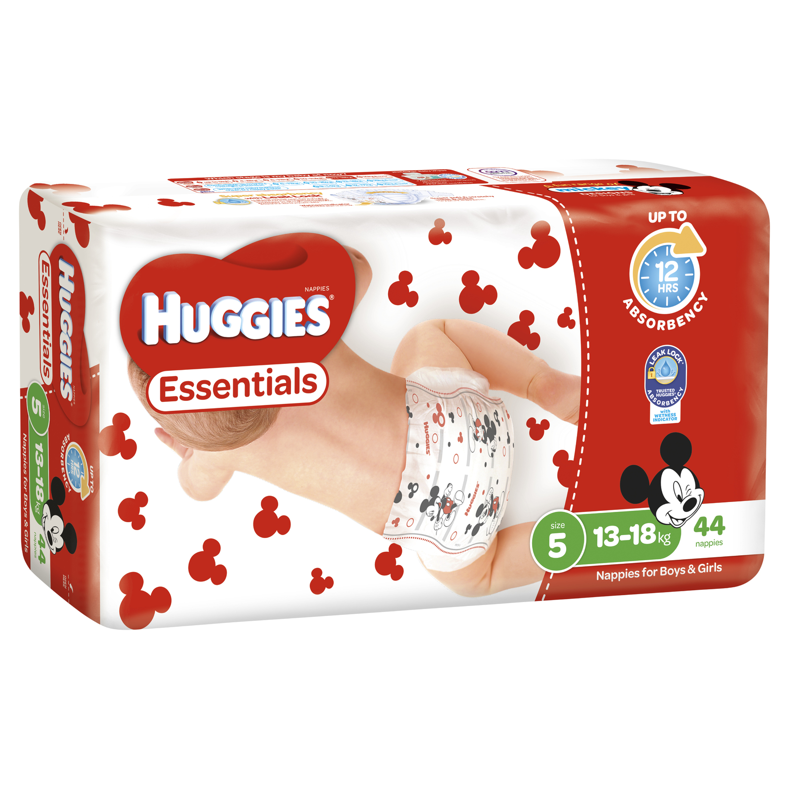 Huggies: Essentials Nappies - Size 5 (44 Pack) image