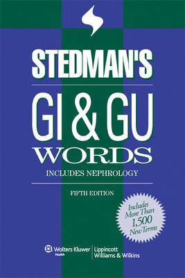 Stedman's GI and GU Words: With Nephrology Words image