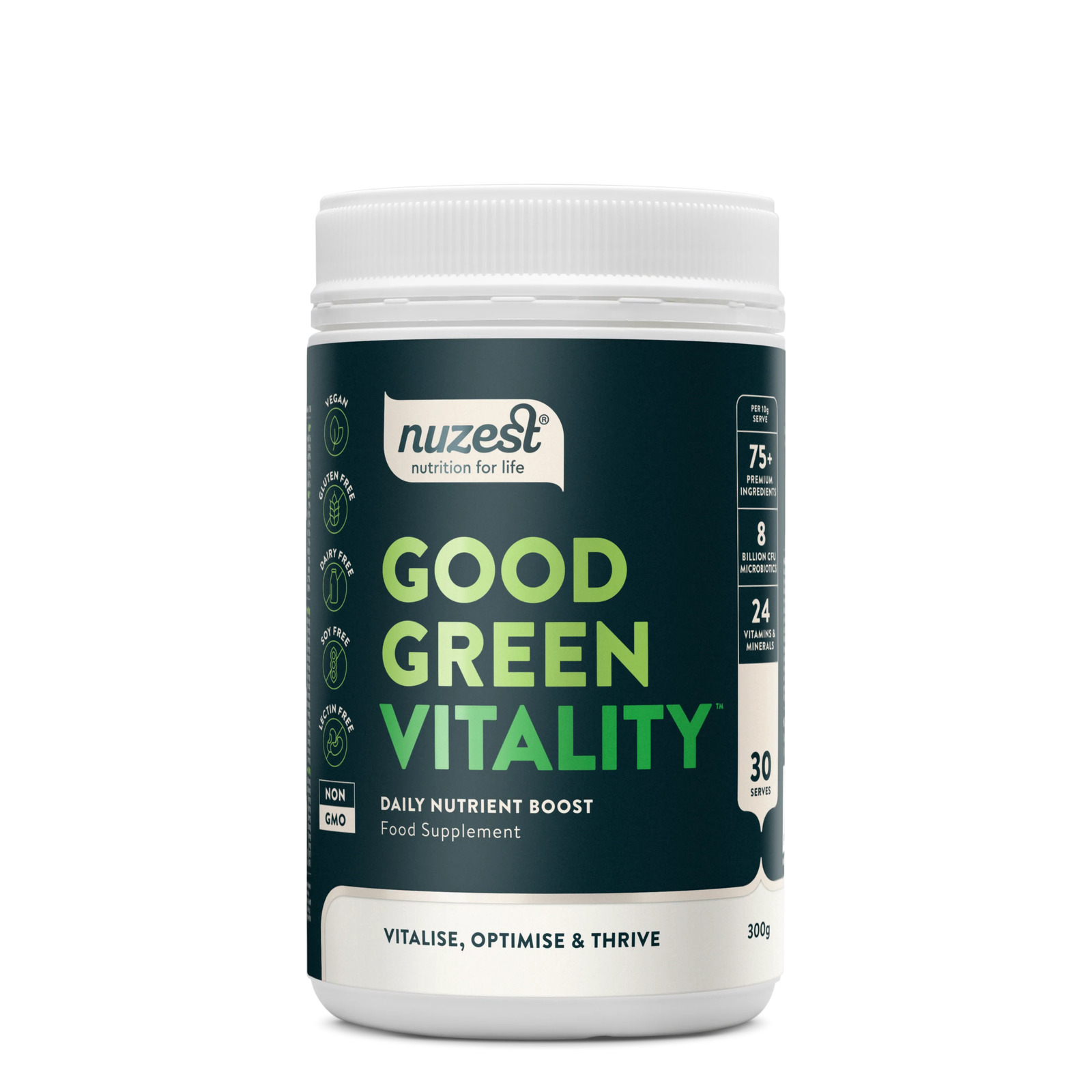 Buy Nuzest Good Green Vitality (120g) at Mighty Ape NZ