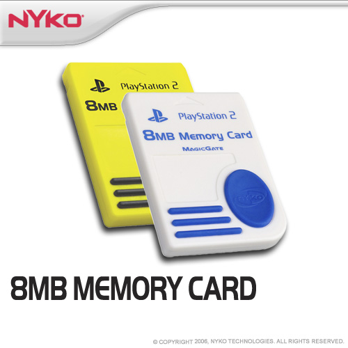 Nyko 8 MB Sony Licensed Memory Card for PlayStation 2 image