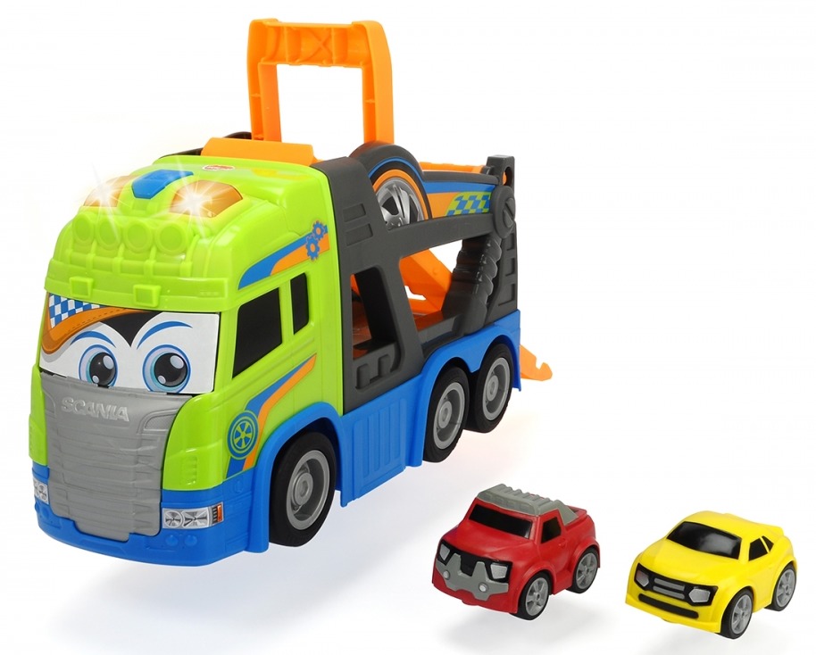 Dickie Toys: Happy Scania - Car Transporter image