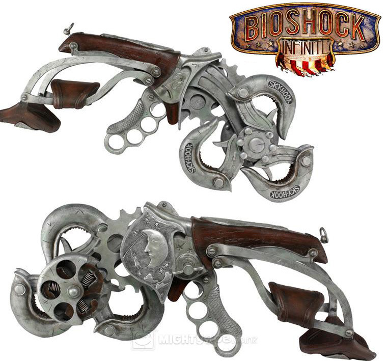 BioShock Infinite Sky Hook Life Size Replica Images at Mighty Ape Australia