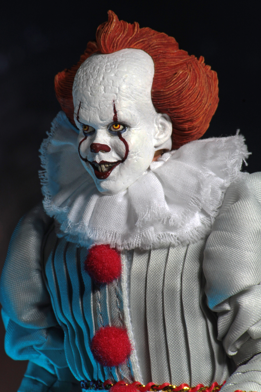 It (2017): Pennywise - 8" Clothed Action Figure image