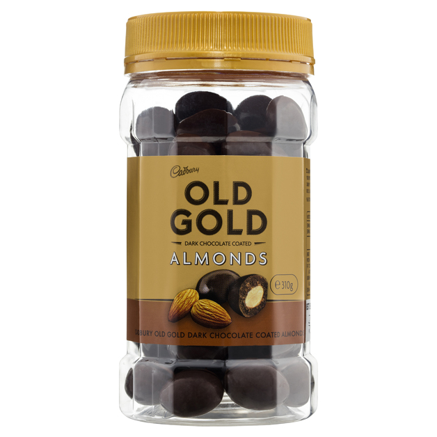 Cadbury Old Gold Scorched Almonds Jar (310g) at Mighty Ape NZ