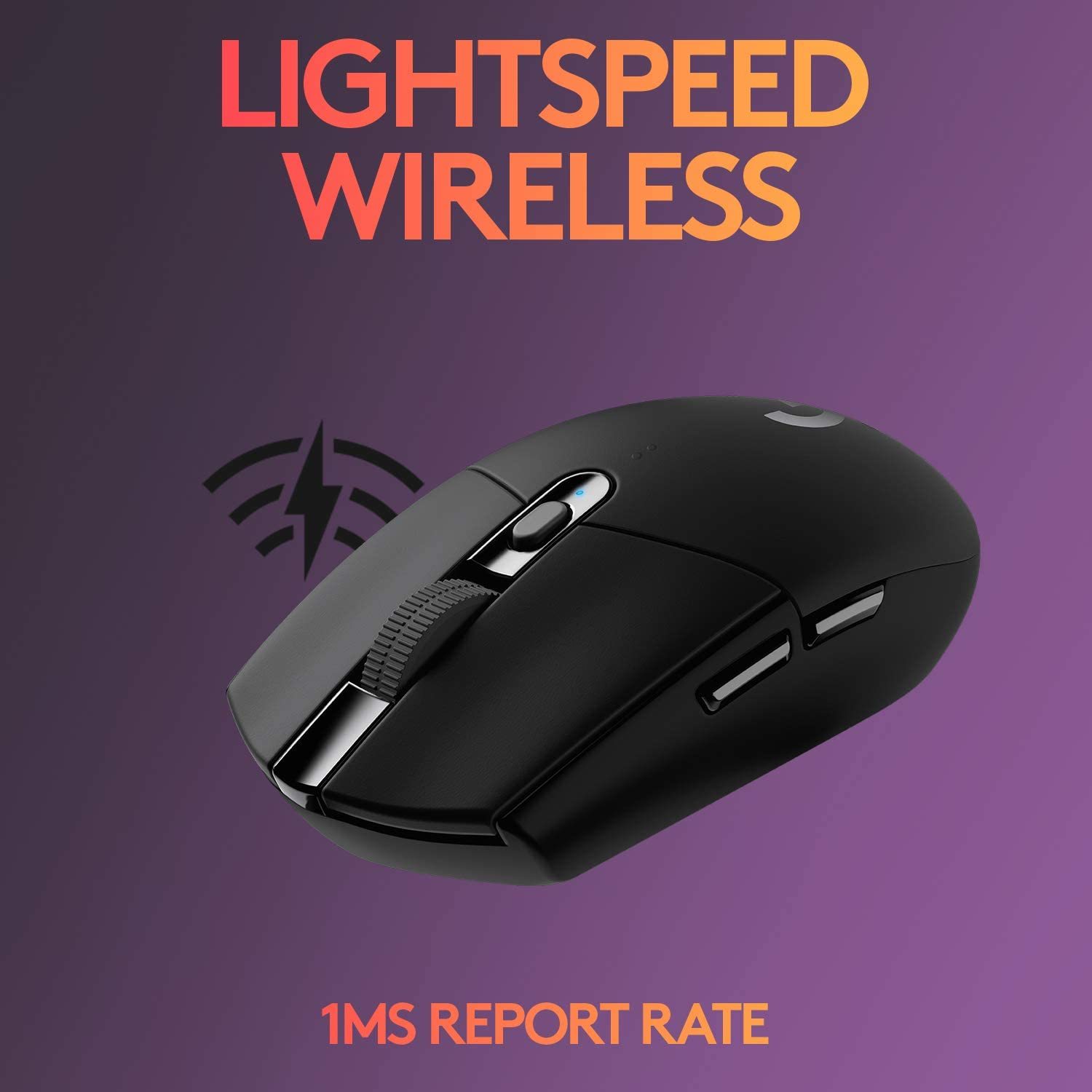 Logitech G305 LIGHTSPEED Wireless Gaming Mouse - Black image