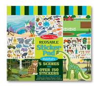Melissa & Doug: Habitats Reusable Sticker Pad