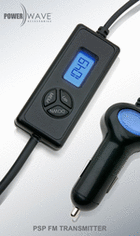 Powerwave FM Transmitter and Car Charger for PSP Powerwave FM Transmitter and Car Charger for PSP
