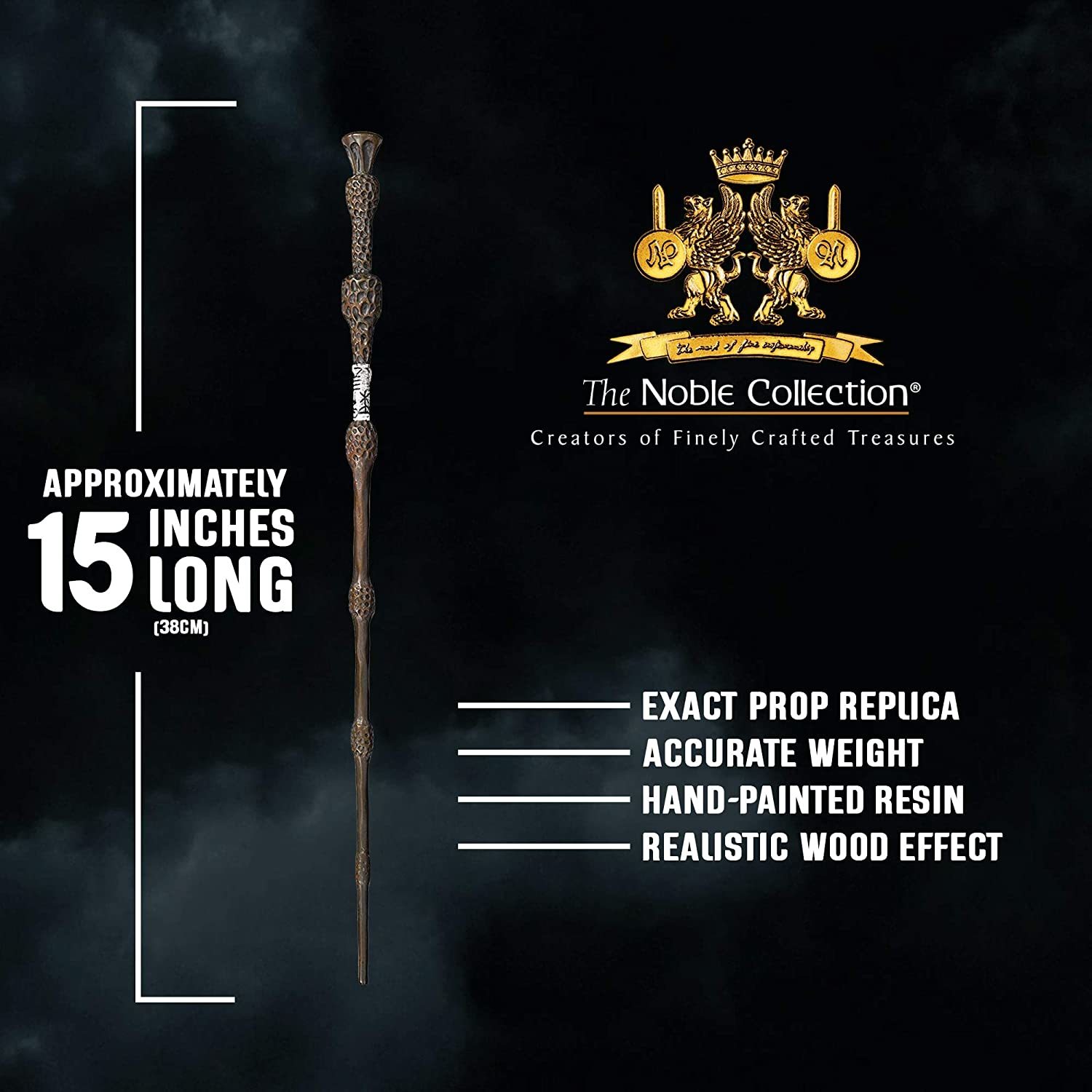 Harry Potter Wand Replica - Dumbledores with Ollivanders Box