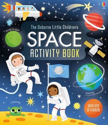 Little Children's Space Activity Book by Rebecca Gilpin image