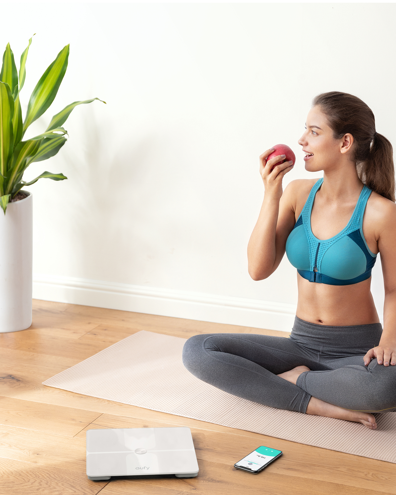 eufy: Smart Fitness Scale - White image
