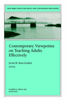 Contemporary Viewpoints on Teaching Adults Effectively