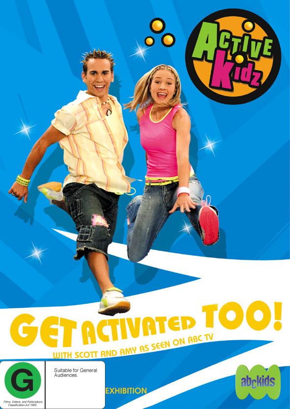 Active Kidz - Get Activated Too! on DVD image